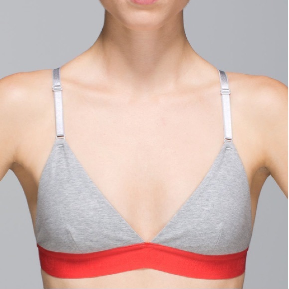 *donated* 🍋 Lululemon | Live Natural Bra II in Heathered Light Grey - Picture 3 of 9